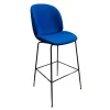 Tabouret Beetle Bar Chair Rembourré - Bleu (Outlet)