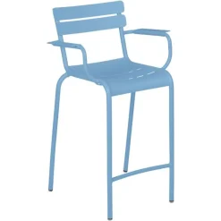 Tabouret bridge Luxembourg avec accoudoirs - Lot de 2