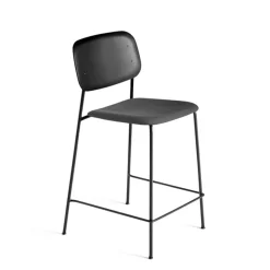 Tabouret de bar soft edge 90 avec revêtement
