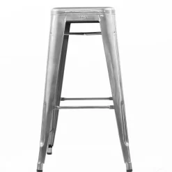 Tabouret H75 brut verni brillant