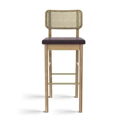 Tabouret Haut Cannage