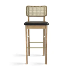 Tabouret Haut Cannage