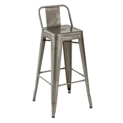 Tabouret HPD 75 cm - Brut verni satiné (Outlet)