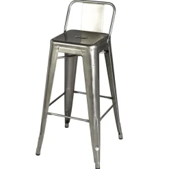 Tabouret petit dossier