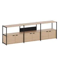 Étagère Unit 2 Three Columns - L224 cm