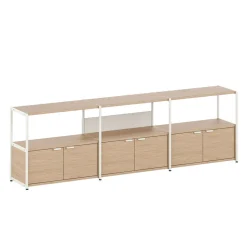 Étagère Unit 2 Three Columns - L224 cm