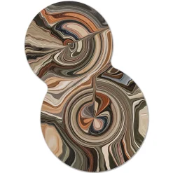 Tapis Liquid Layers organique