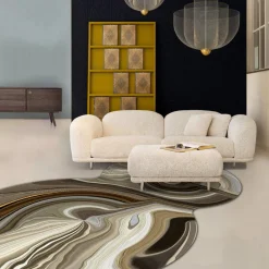 Tapis Liquid Layers organique