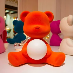 Teddy girl velvet - Lampe sans fil