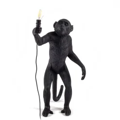 The Monkey Lamp Standing noir outdoor