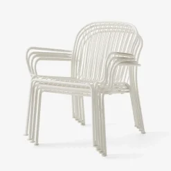 Thorvald Lounge chair avec accoudoirs SC101 - Lot de 2