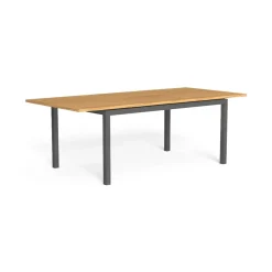 Timber table à manger extensible 156/214