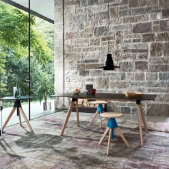 Topsy Table à hauteur réglable