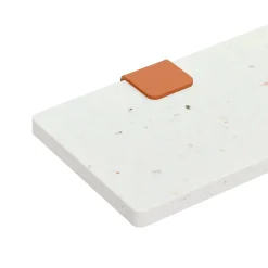 Trio étagères murales plastique recyclé Blanc Venezia