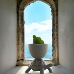 Turtle Carry Planter and Champagne Cooler