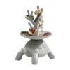 Turtle carry XS ceramic jewelry tree