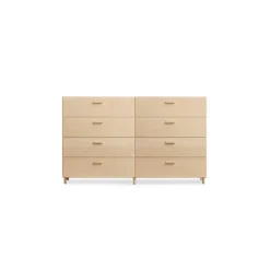 Two wide Relief drawers with legs