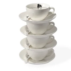 Undressed Teacups - Lot de 4