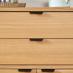 Unit 3 - Kit d'étagères en chêne - 110cm