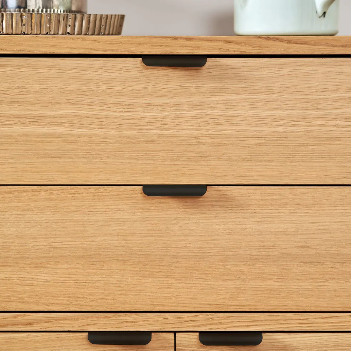 Unit 3 - Kit d'étagères en chêne - 110cm