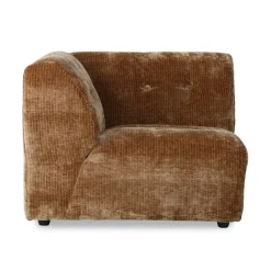 Vint Couch Module d'angle Gauche