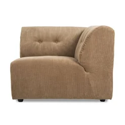 Vint Couch Module d'angle Droit