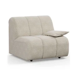 Wave canapé - Élément droit accoudoir bas