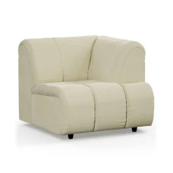 Wave canapé - Élément droit accoudoir haut