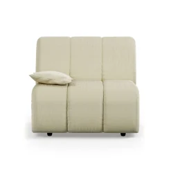 Wave canapé - Élément gauche accoudoir bas