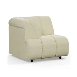 Wave canapé - Élément gauche accoudoir haut