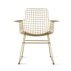 Wire Metal Armchair