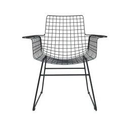 Wire Metal Armchair