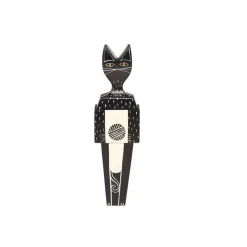 Wooden doll cat large